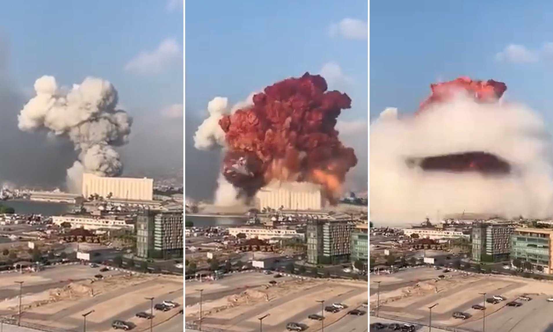 Beirut Blast - dailymail Uk 