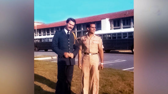President Sisi during earlier stages of life