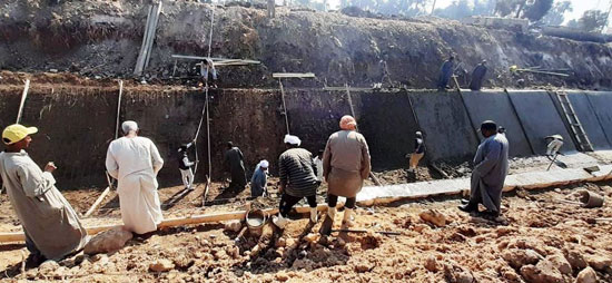 Large project in Luxor to protect residents from torrential rain damages 