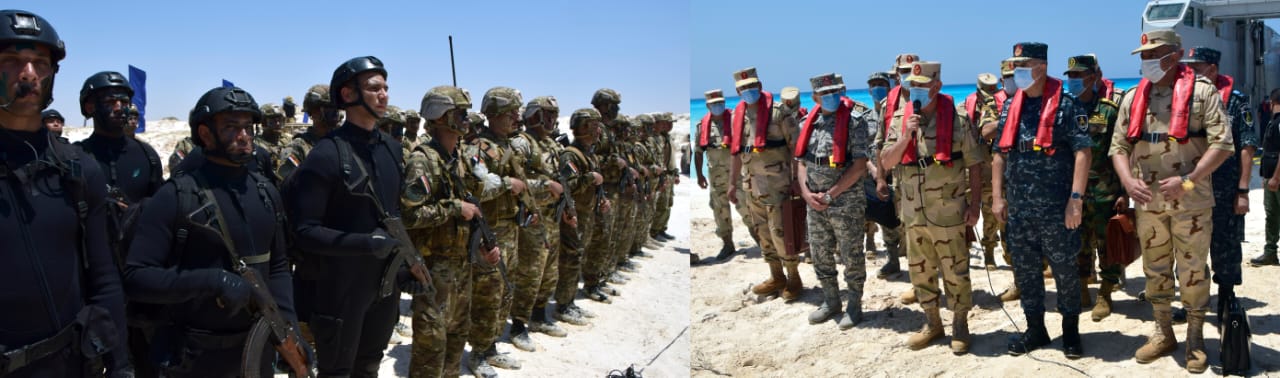 Photo from the drill at the western military zone on July 11, 2020 - Facebook page of the military spokesperson 