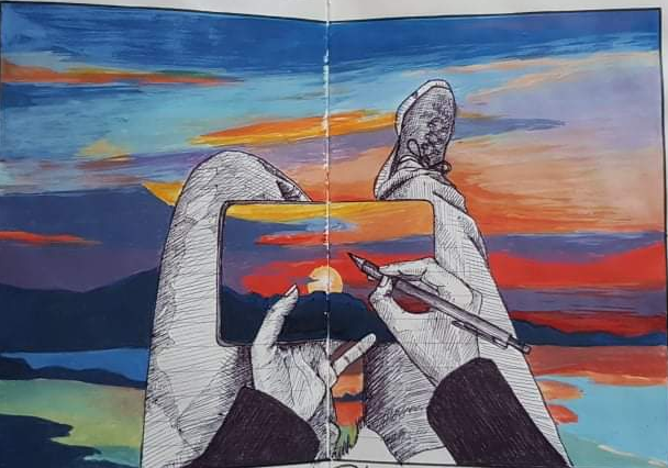 Artwork - Hend Rabie Sunset