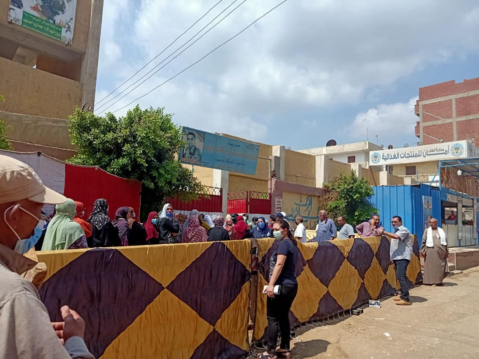 Qalyubia, the Delta, witnessed a high turnout.
