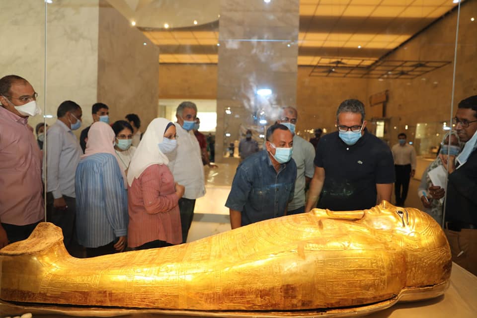 During the inspecting tour in NMEC on Aug.8 - Egypt During the inspecting tour in NMEC on Aug.8 - Egypt