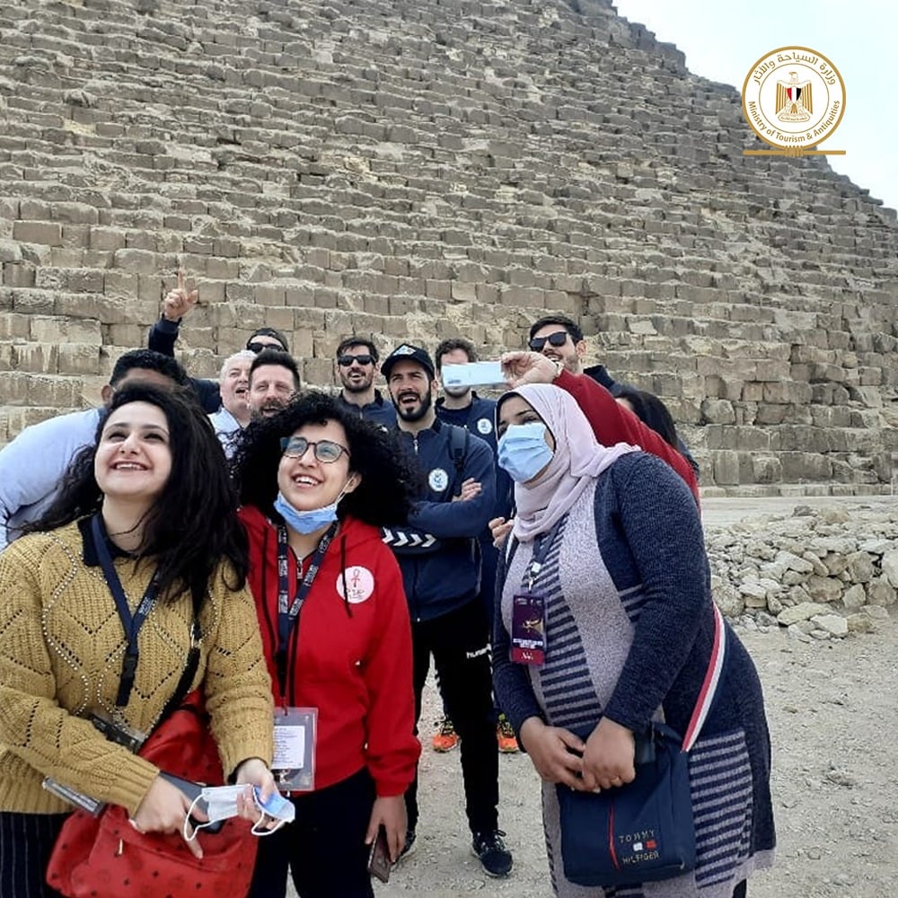 During the visit - Min. of Tourism & Antiquities