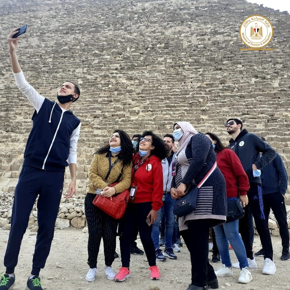 During the visit - Min. of Tourism & Antiquities