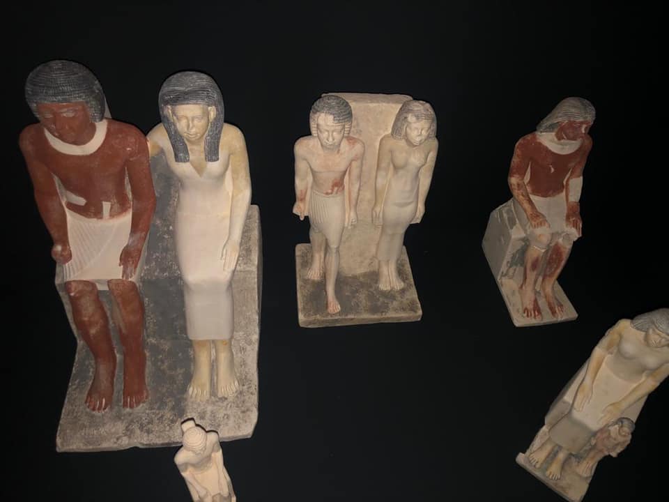 Part of the returned artifacts - Ministry of Tourism & Antiquities Part of the returned artifacts - Ministry of Tourism & Antiquities