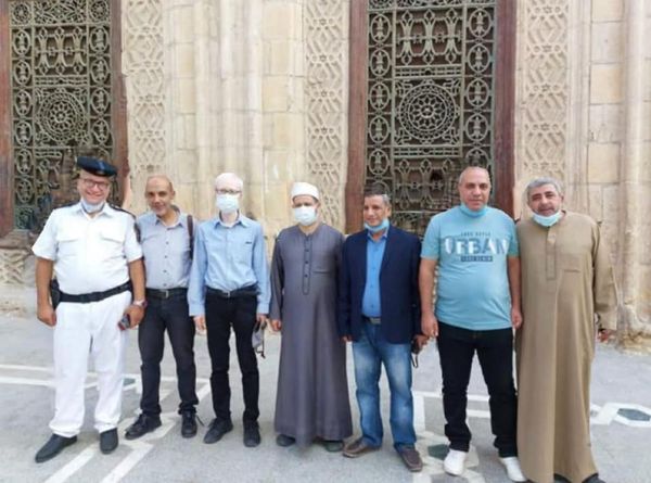 During the visit - Min. of Tourism & Antiquities