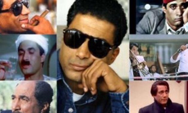 The legend Ahmed Zaki - compiled photo