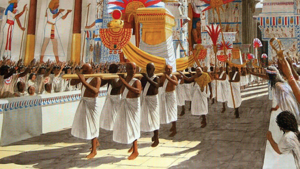 Illustration of ancient Egypts Opet Festival - maxresdefault