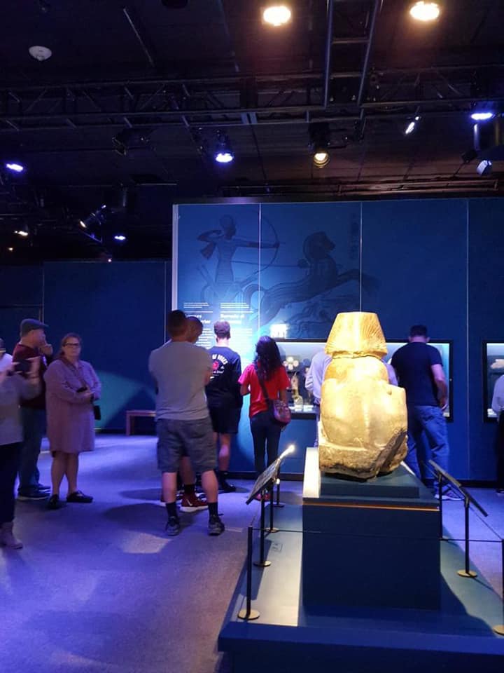 Part of the exhibition - Min. of Tourism & Antiquities