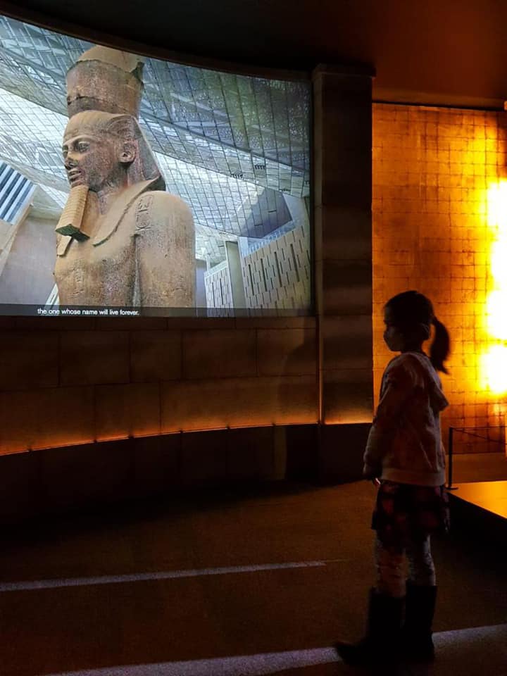 Part of the exhibition - Min. of Tourism & Antiquities