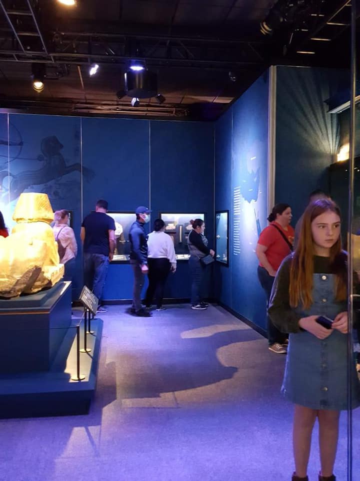 Part of the exhibition - Min. of Tourism & Antiquities