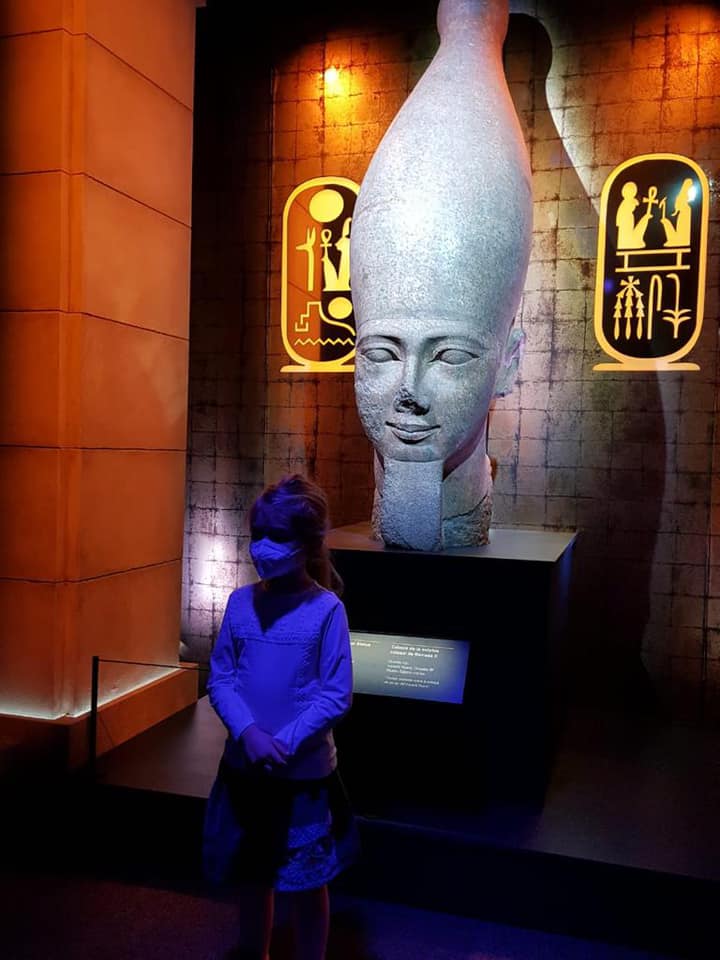 Part of the exhibition - Min. of Tourism & Antiquities