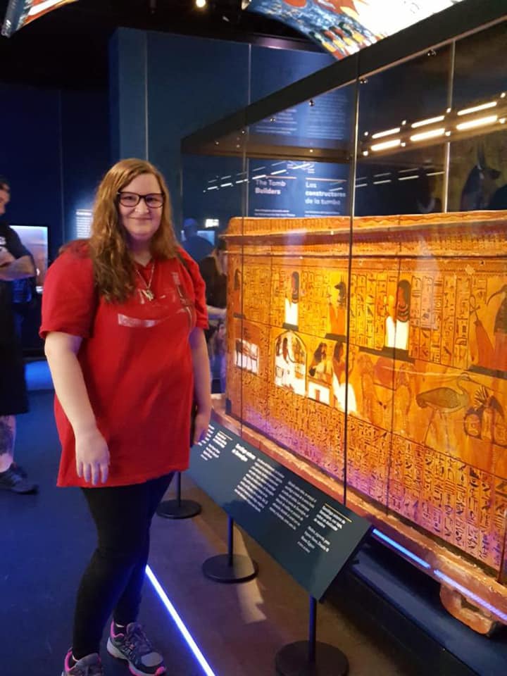 Part of the exhibition - Min. of Tourism & Antiquities