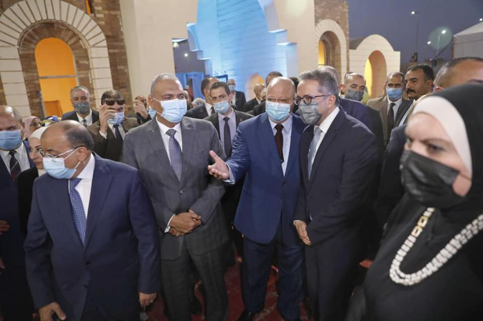 During the inauguration - Min. of Tourism & Antiquities