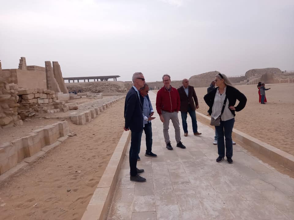 Part of the visit - Min. of Tourism & Antiquities