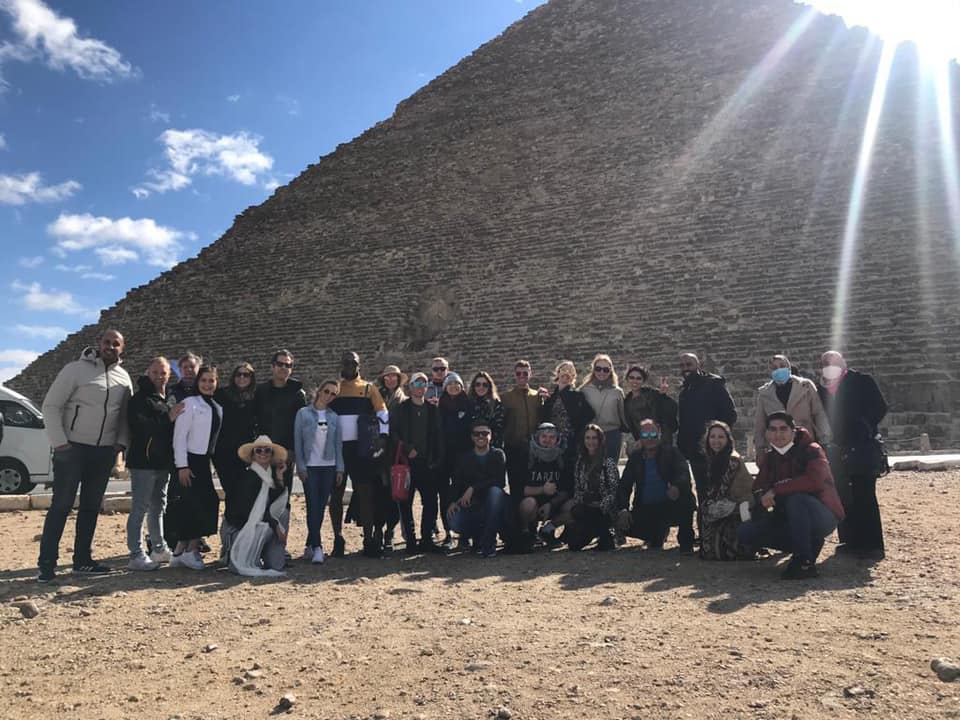 Part of the visit - Ministry of Tourism & Antiquities