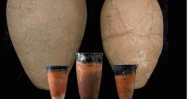 Ancient Egyptian beer vessels 