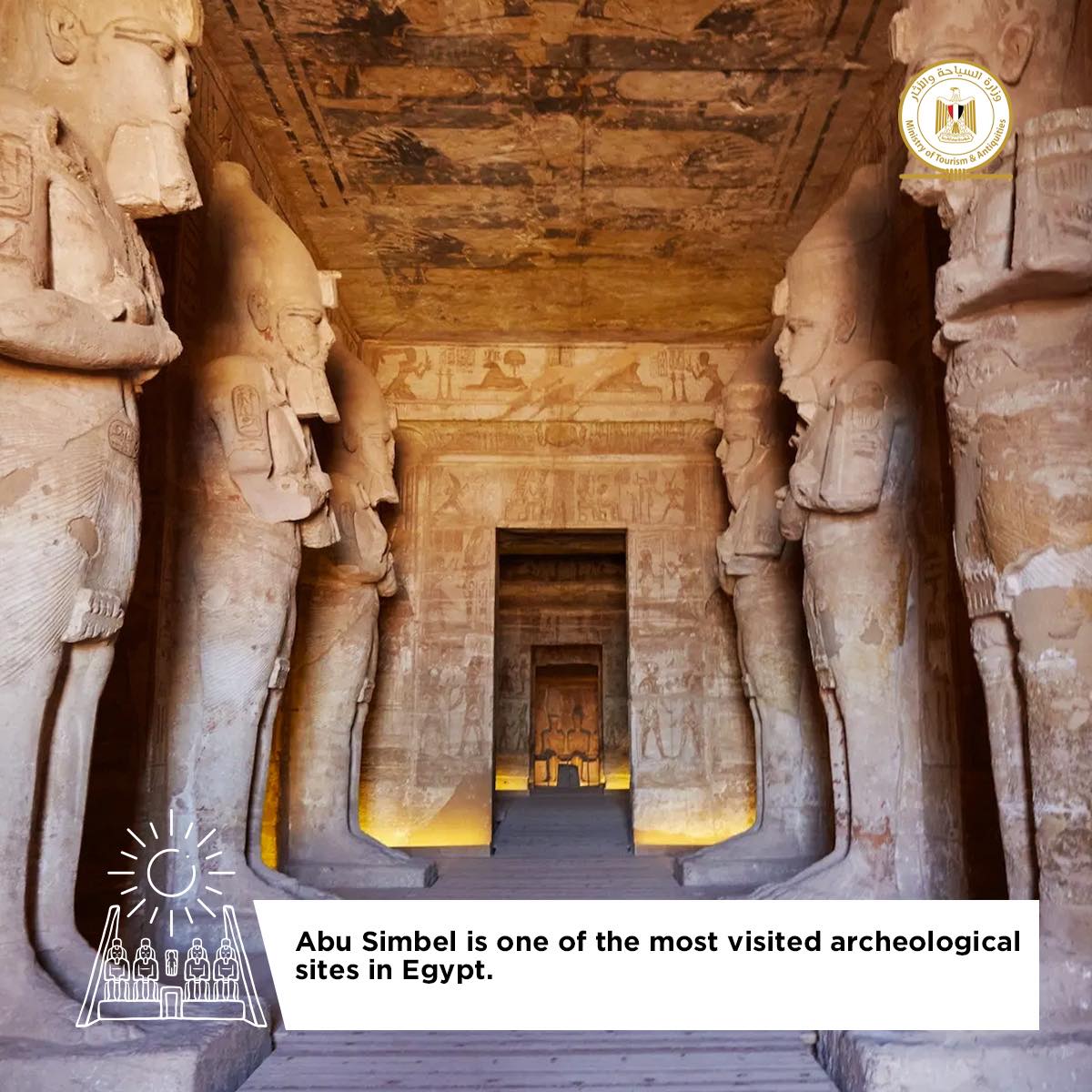Abu Simbel Temples - Min. of Tourism & Antiquities