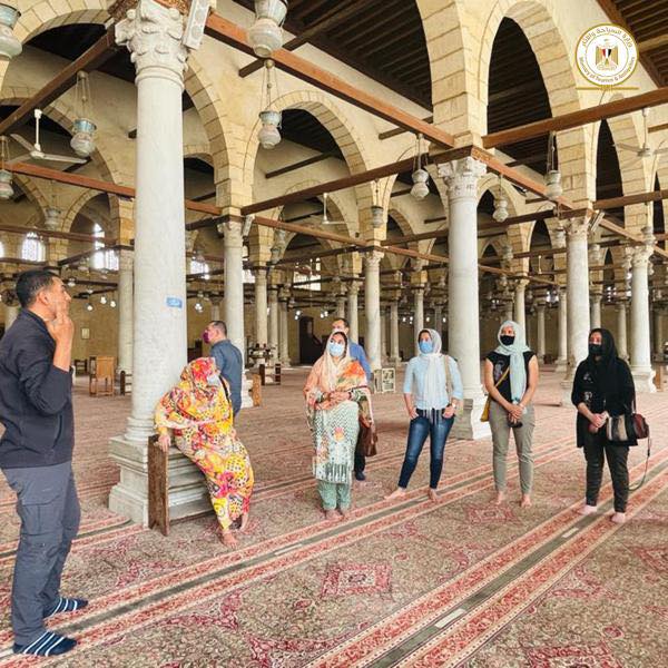 During the visit - Min. of Tourism & Antiquities