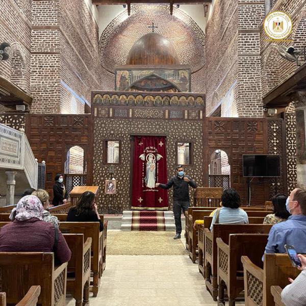 During the visit - Min. of Tourism & Antiquities
