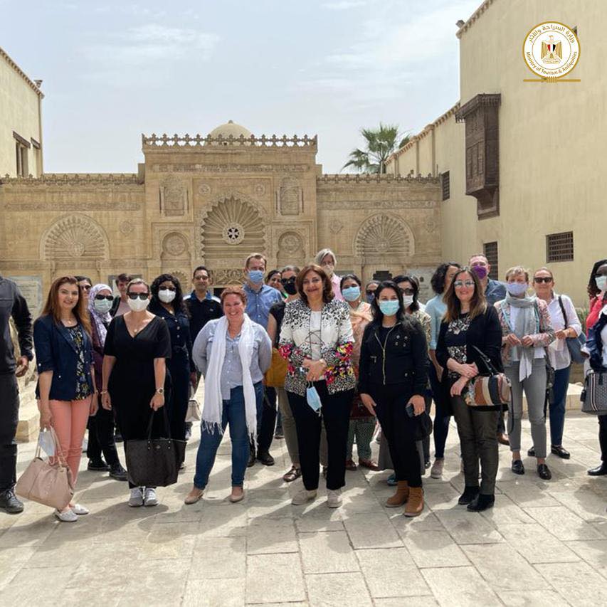 During the visit - Min. of Tourism & Antiquities