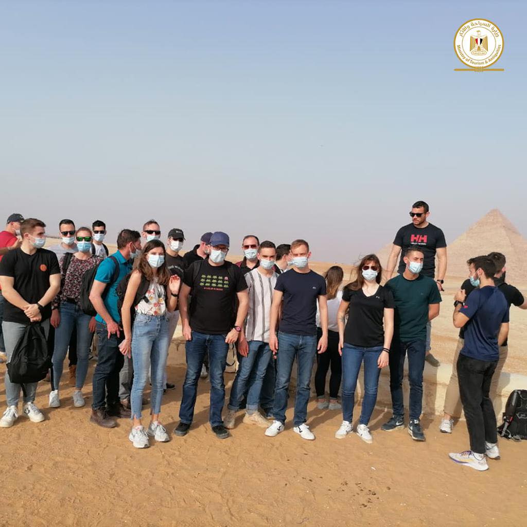 During the visit - Min. of Tourism & Antiquities