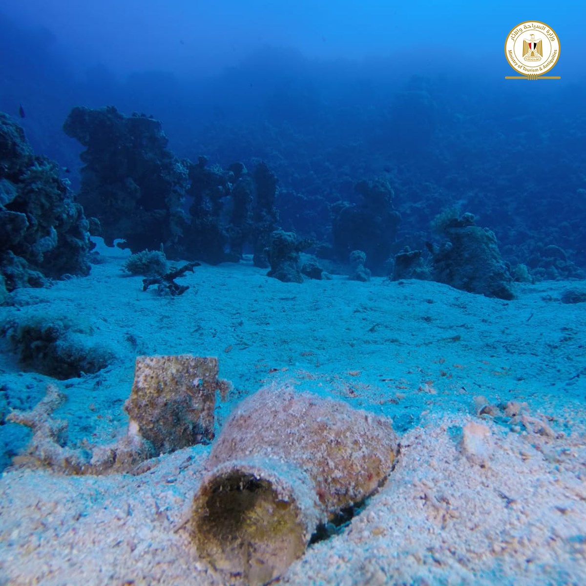 The bow of the 18th century ship - Min. of Tourism & Antiquities