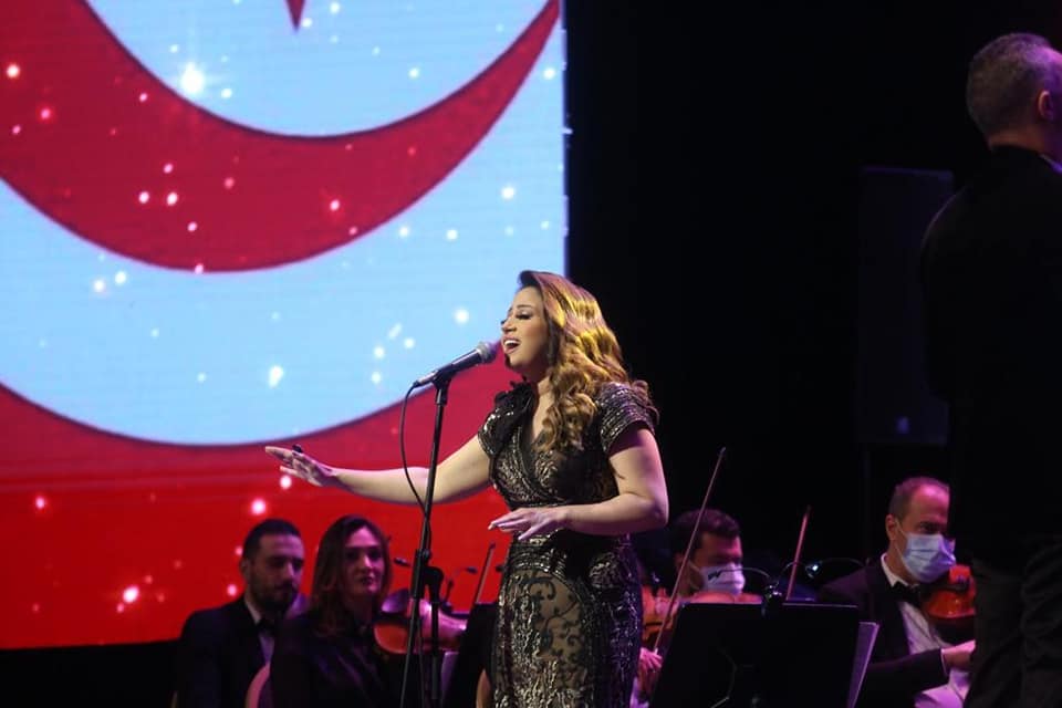 Egyptian singer Reham Abdel Hakim - Min. of Culture