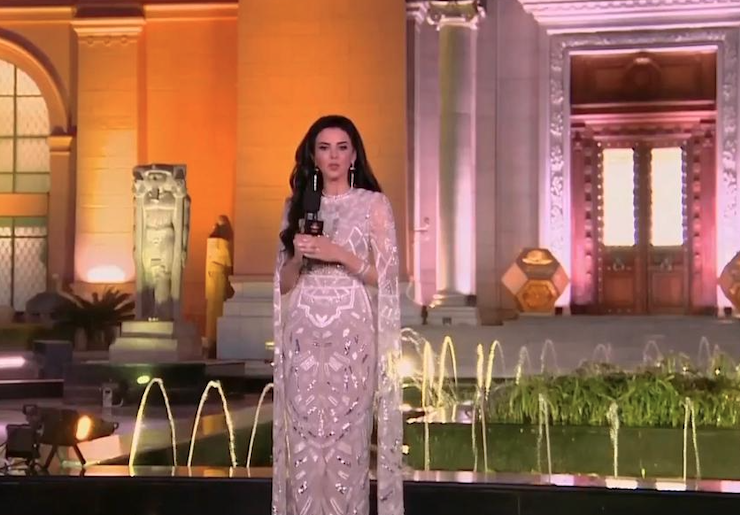 Jasmine Zaki, presented the Pharaohs