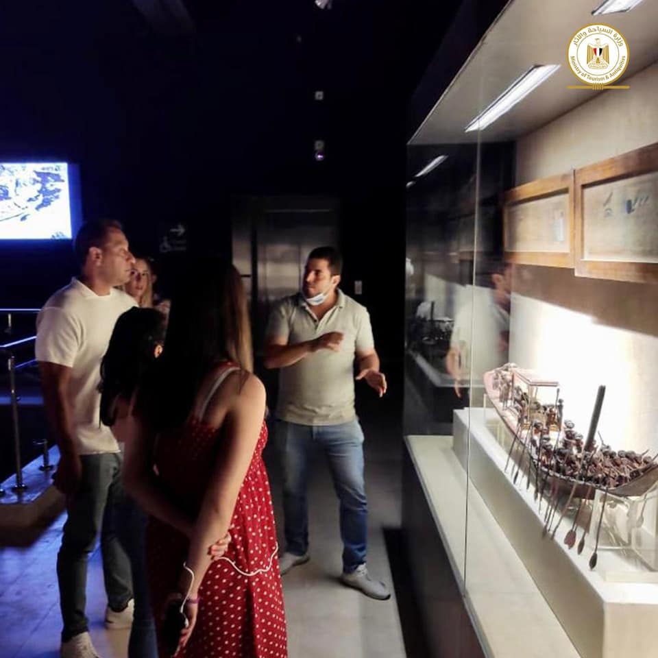 During the visit - Min. of Tourism & Antiquities