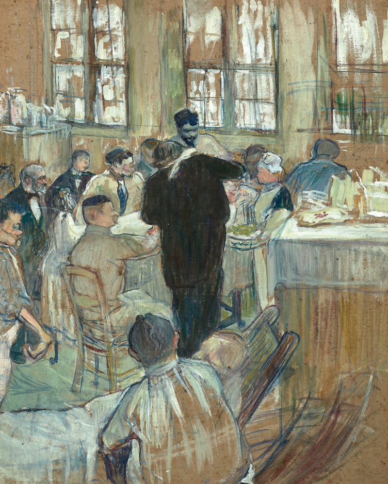 Rare painting by Henri de Toulouse-Lautrec - Social media