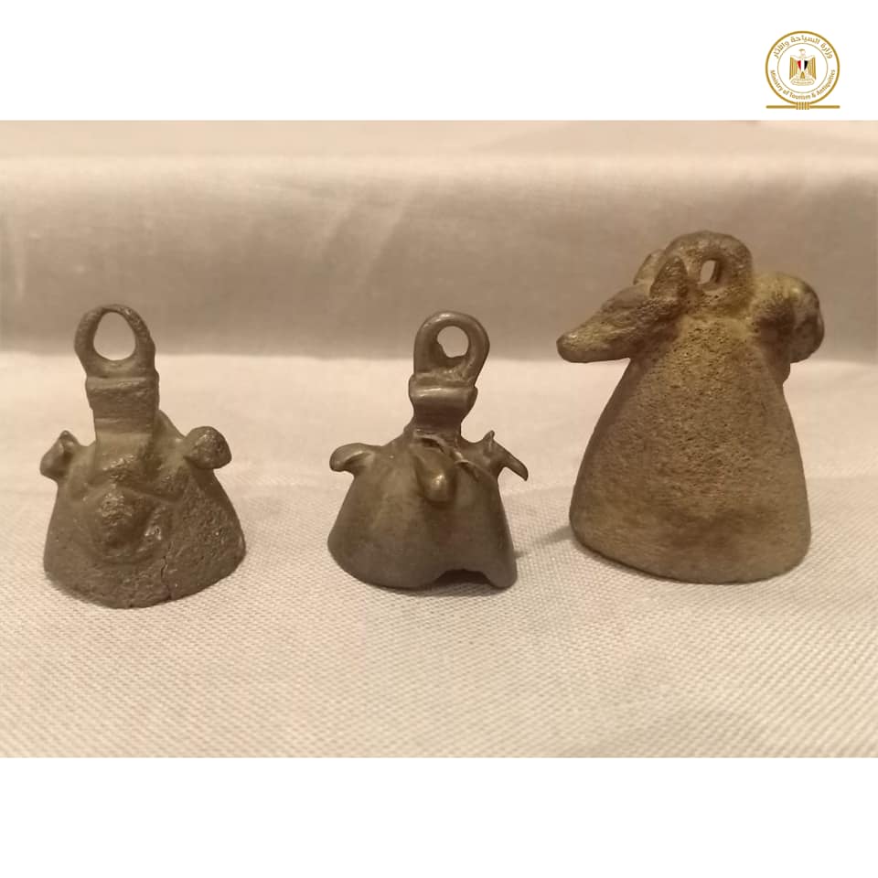 Part of the exhibited artifacts in Egypt