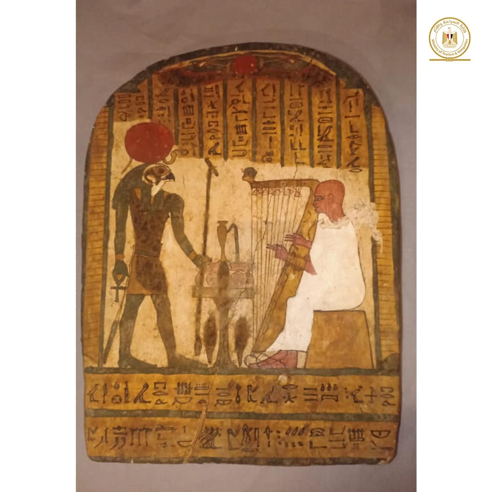 Part of the exhibited artifacts in Egypt