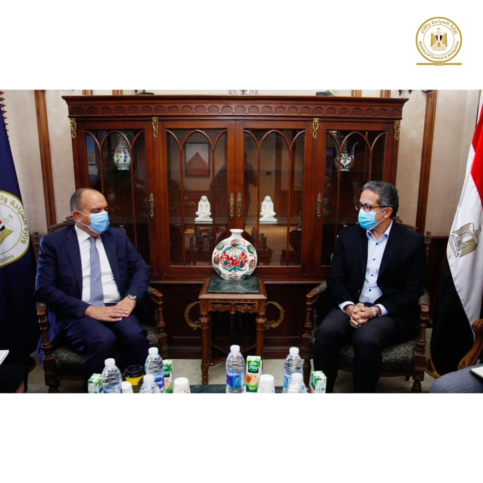During the meeting - Min. of Tourism & Antiquities