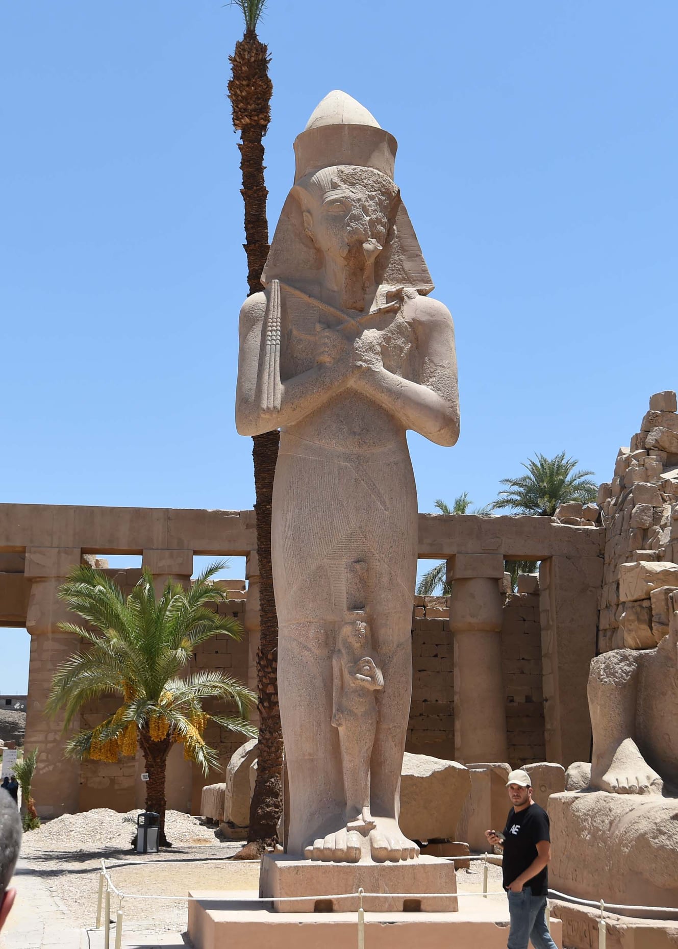 Part of the inspection tour - Min. of Tourism & Antiquities