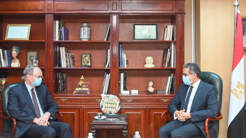Part of the meeting - Min. of Tourism & Antiquities