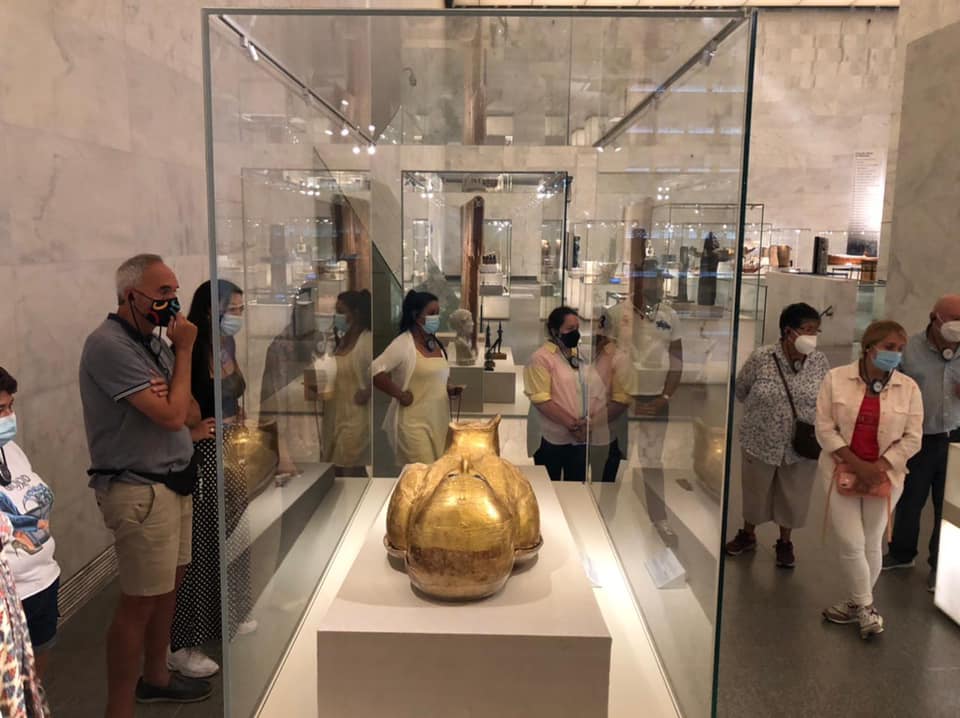 During the visit to the NMEC - Min. of Tourism & Antiquities