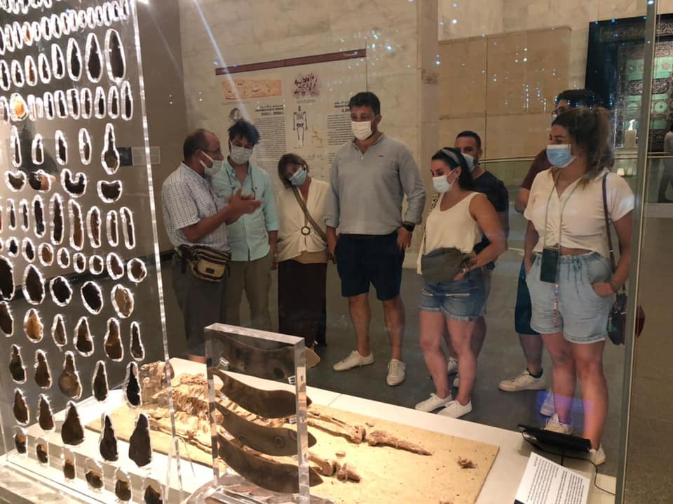 During the visit to the NMEC - Min. of Tourism & Antiquities