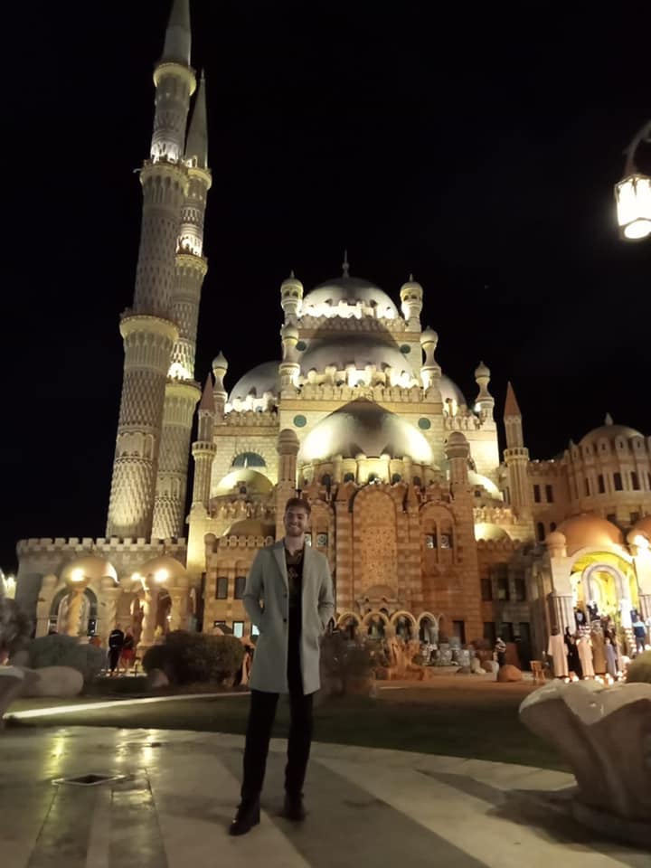 American blogger during his visit to Sharm El-Sheikh - Min. of Tourism & Antiquities