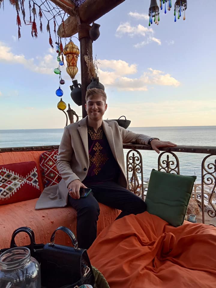 American blogger during his visit to Sharm El-Sheikh - Min. of Tourism & Antiquities