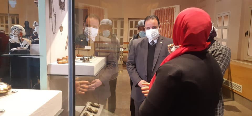 Part of the exhibition - Min. of Tourism & Antiquities 