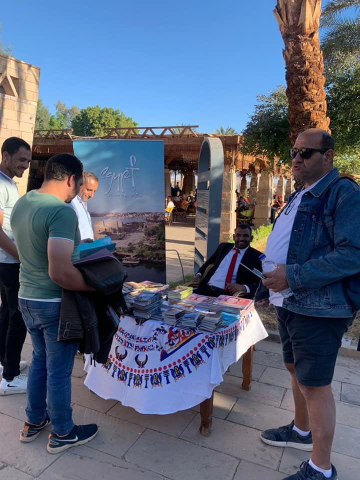Tourist flocked to the Abu Simbel Temples to enjoy the Solar Alignment Phenomenon - Min. of Tourism & Antiquities 