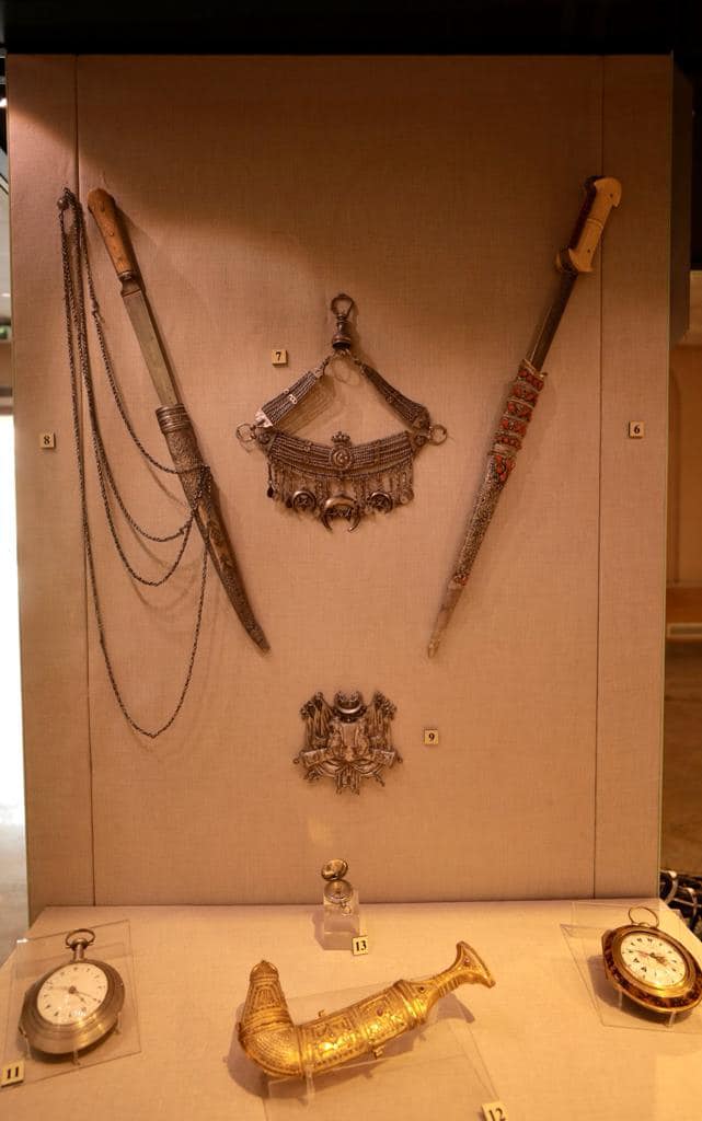 Part of the newly displayed items - Min. of Tourism & Antiquities 