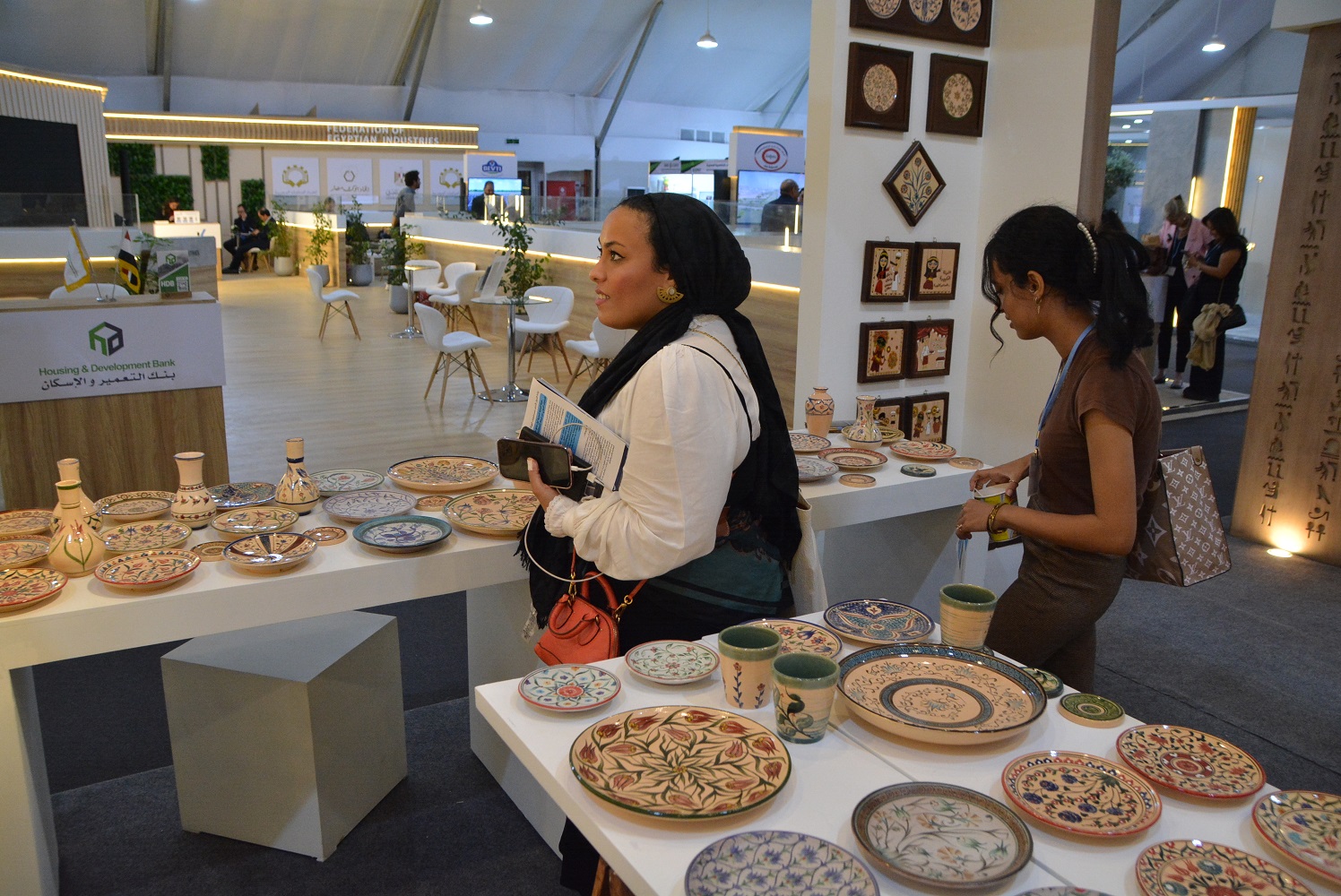 Part of the exhibits - social media