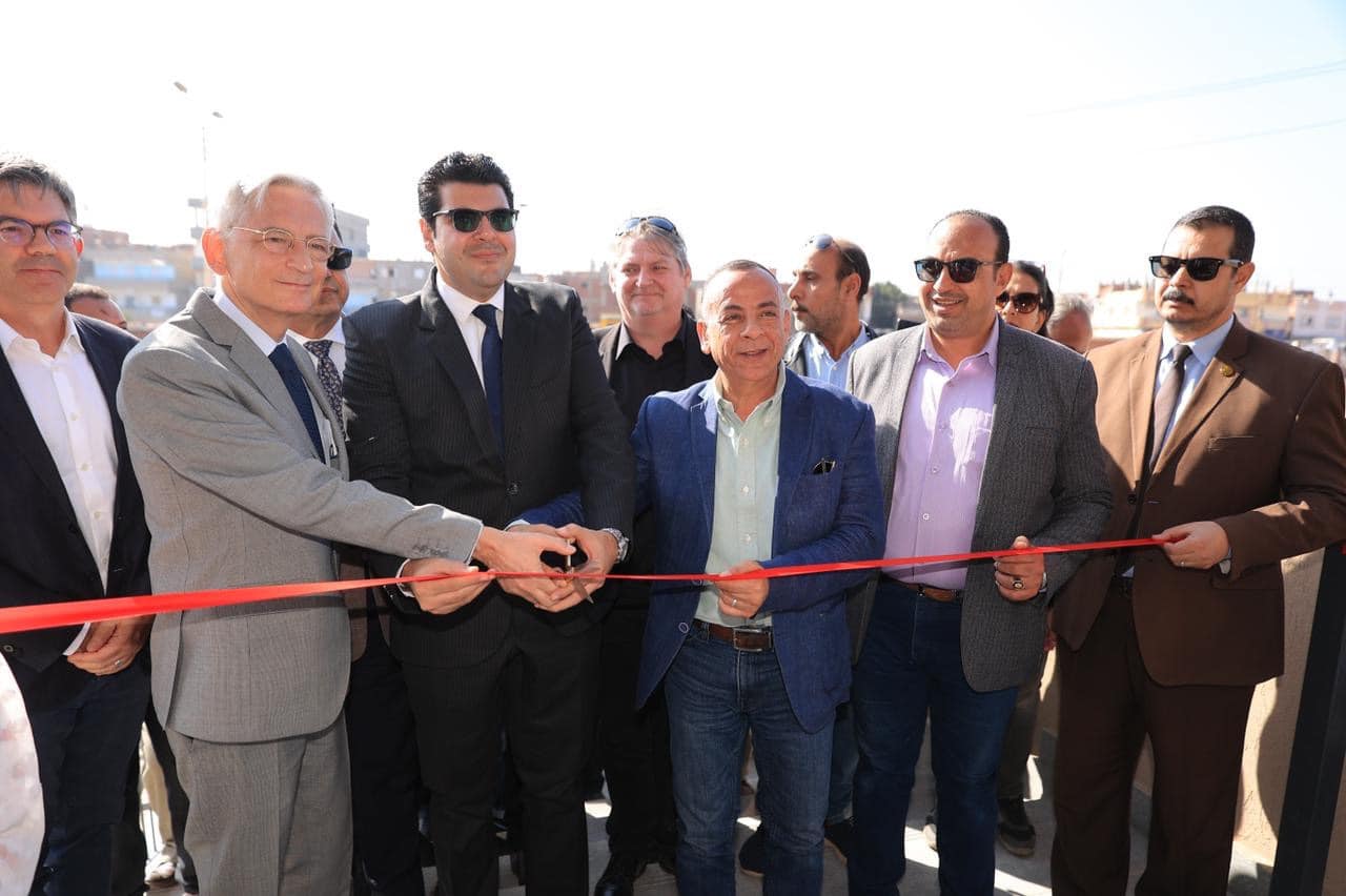 During the inauguration - Min. of Tourism & Antiquities 