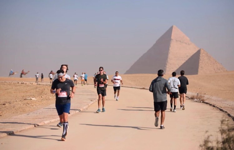 Part of the marathon - Min. of Tourism & Antiquities 