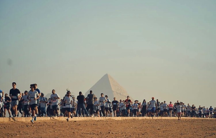 Part of the marathon - Min. of Tourism & Antiquities 