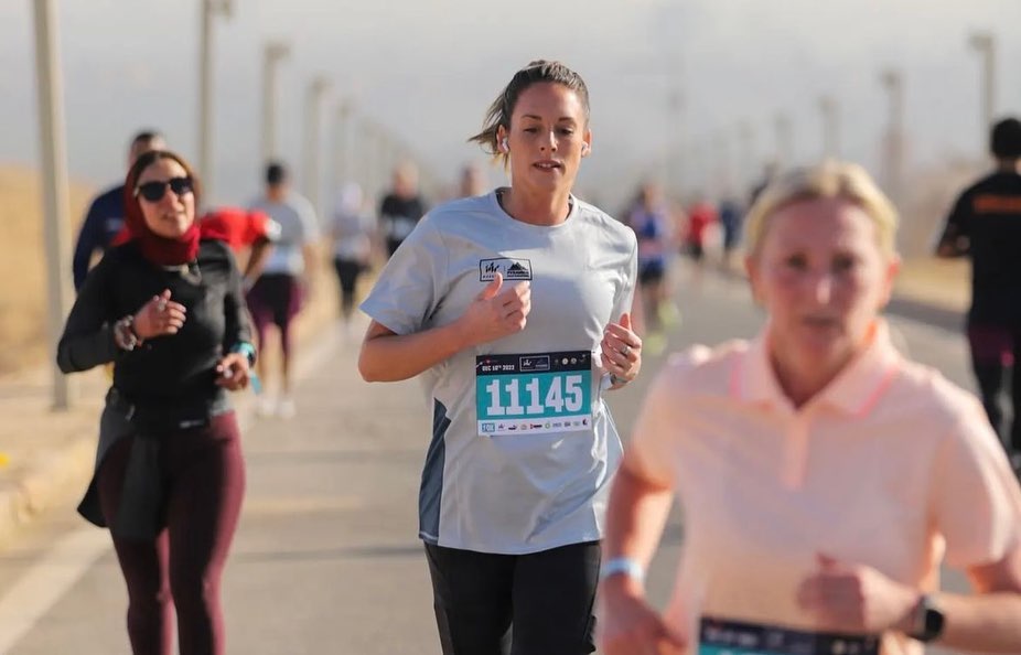 Part of the marathon - Min. of Tourism & Antiquities 