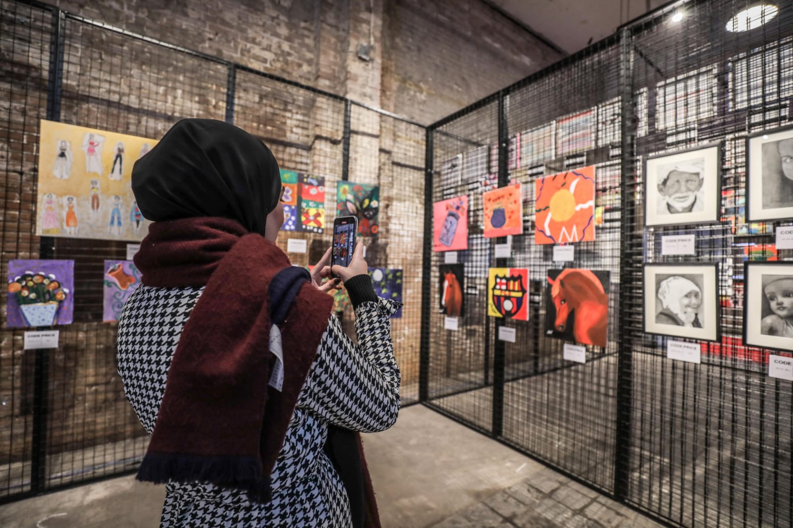 Part of the exhibition - social media